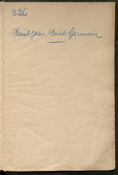 Matrice des propriétés bâties ; récapitulation ; table alphabétique des propriétaires.