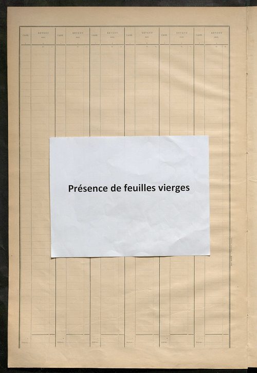 Matrice des propriétés bâties ; récapitulation ; table alphabétique des propriétaires.
