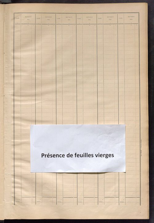 Matrice des propriétés bâties ; récapitulation ; table alphabétique des propriétaires.