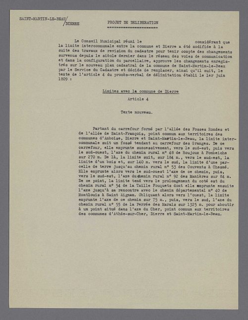 Saint-Martin-le-Beau (1809, 1942-1953)