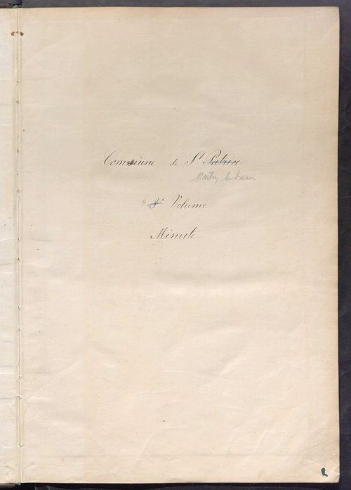 Matrice des propriétés non bâties, fol. 2799 à 2862.