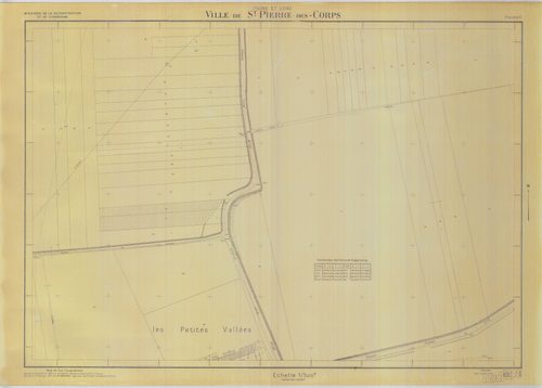 Plan topographique, planche 11