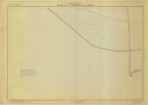 Plan topographique, planche 2
