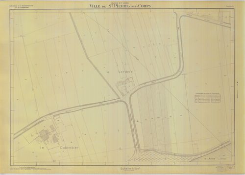 Plan topographique, planche 14