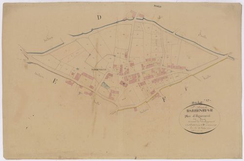 Plan d'alignement, développement section D