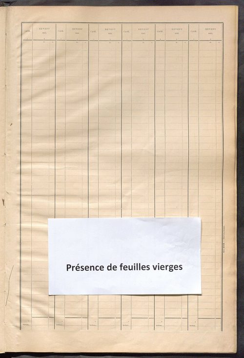 Matrice des propriétés bâties ; récapitulation ; table alphabétique des propriétaires.