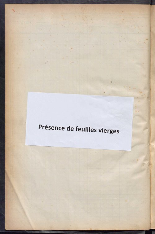 Matrice des propriétés foncières, fol. 401 à 456 ; table alphabétique des propriétaires.