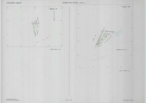 Sections ZR et ZT