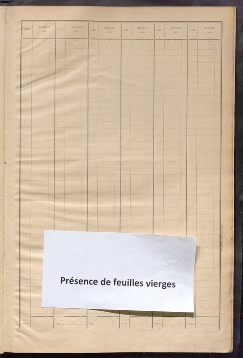Matrice des propriétés bâties ; récapitulation ; table alphabétique des propriétaires.