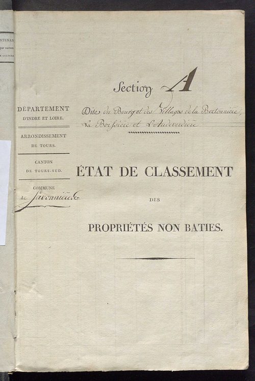 Sections A et B.