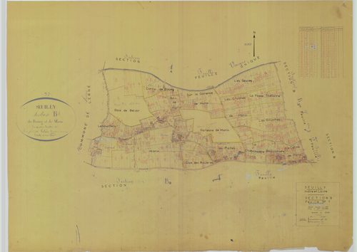 Section B, feuille 1