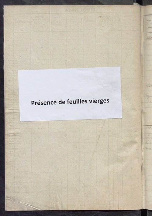 Registre présentant les augmentations et les diminutions survenues dans les contenances et les revenus portés sur les matrices cadastrales, 1828-1914 ; récapitulation des contenances et des revenus imposables, 1822 ; matrice des propriétés foncières, fol.
