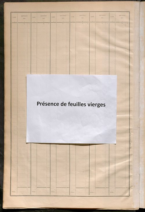 Matrice des propriétés bâties ; récapitulation ; table alphabétique des propriétaires.