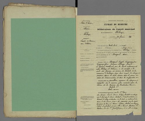 Thilouze (1813, 1938-1949)