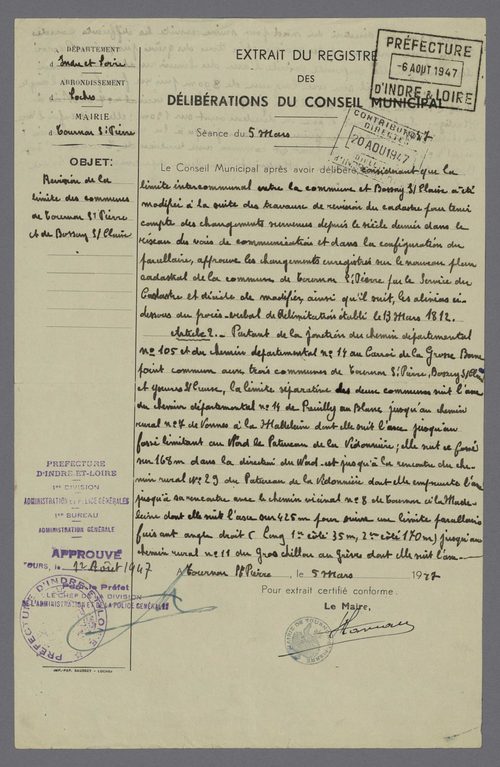 Tournon-Saint-Pierre (1813, 1946-1954)