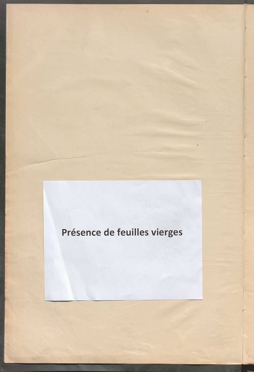 Matrice des propriétés bâties ; récapitulation ; table alphabétique des propriétaires.