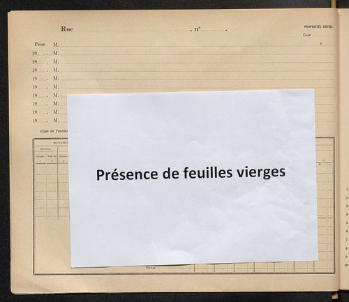 Tours. - Matrice des propriétés : Rives-du-Cher à Rue Clément Ader n° 49