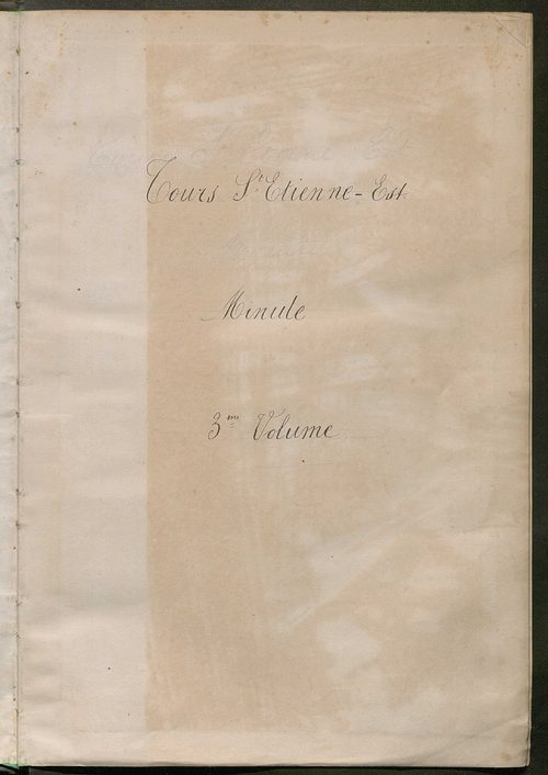 Tours sud-est. - Matrice des propriétés non bâties, fol. 601 à 1200 (1914-1927).
