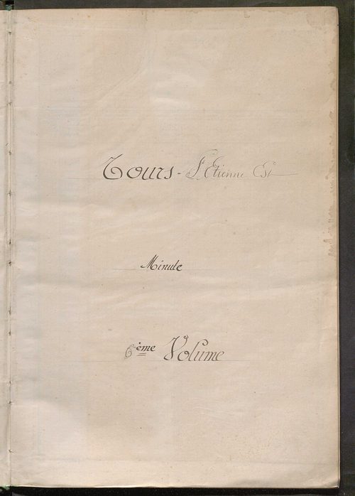 Tours sud-est. - Matrice des propriétés non bâties, fol 2401 à 2900 (1914-1927).
