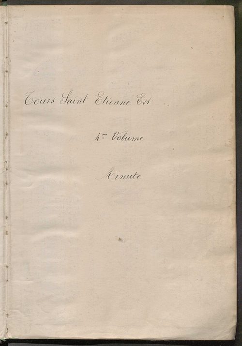 Tours sud-est. - Matrice des propriétés non bâties, fol. 1201 à 1800 (1914-1927).