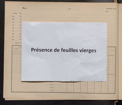 Tours. - Matrice des propriétés : Rue Charles Baudelaire à Rue du Chemin vert
