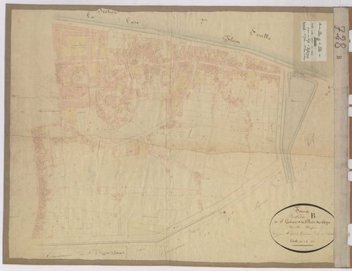 Section B1 de Saint-Gatien et de Saint-Pierre-des-Corps (1836)