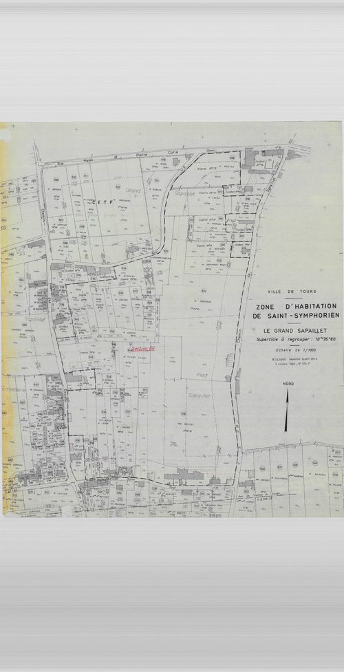 Zone d'habitation de Saint-Symphorien, Le Grand Sapaillet (section BR)