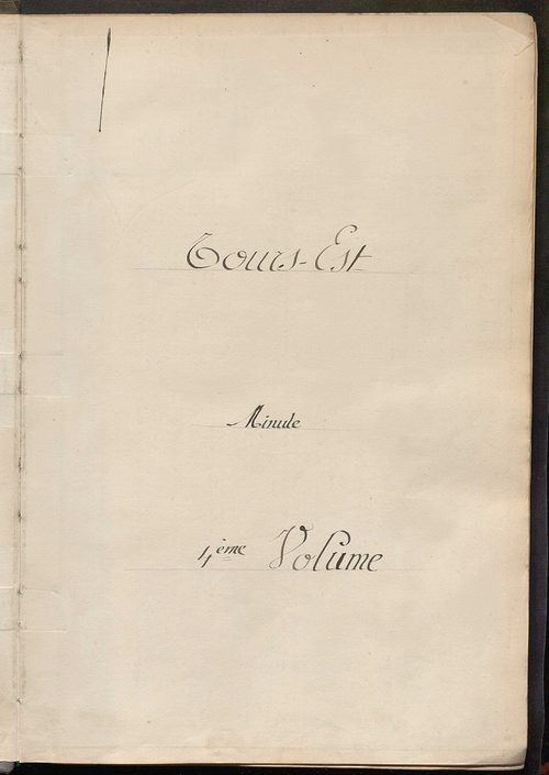 Tours nord-est. - Matrice des propriétés non bâties, fol. 1201 à 1800.