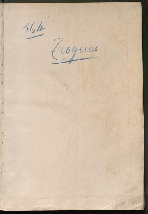 Matrice des propriétés non bâties ; tableau présentant les augmentations et les diminutions survenues dans la matière imposable ; récapitulation ; table alphabétique des propriétaires.