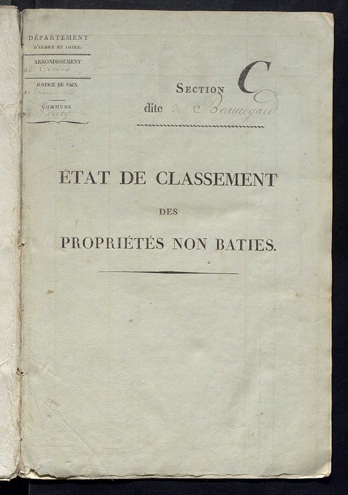 Sections C et D.