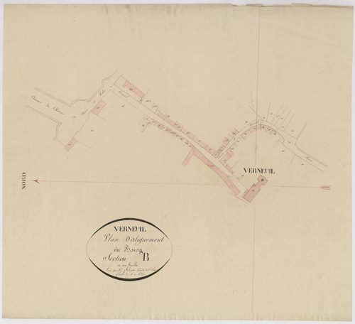 Plan d'alignement, développement section B