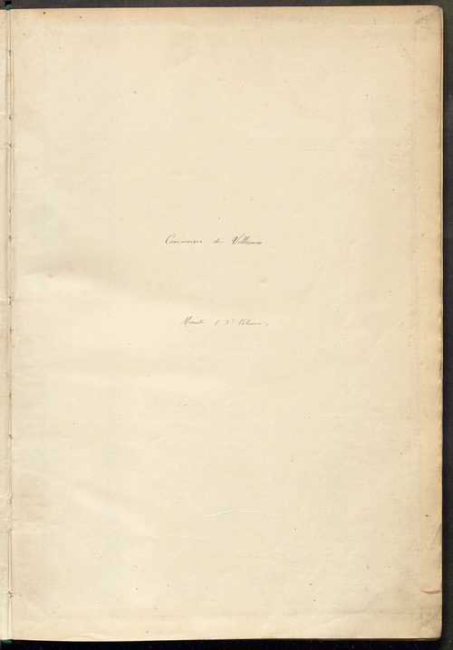Matrice des propriétés non bâties, fol. 1101 à 1261.