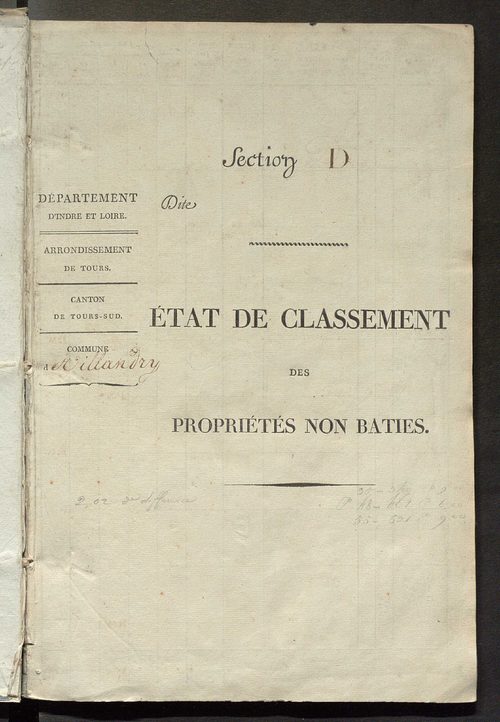 Sections D et E.