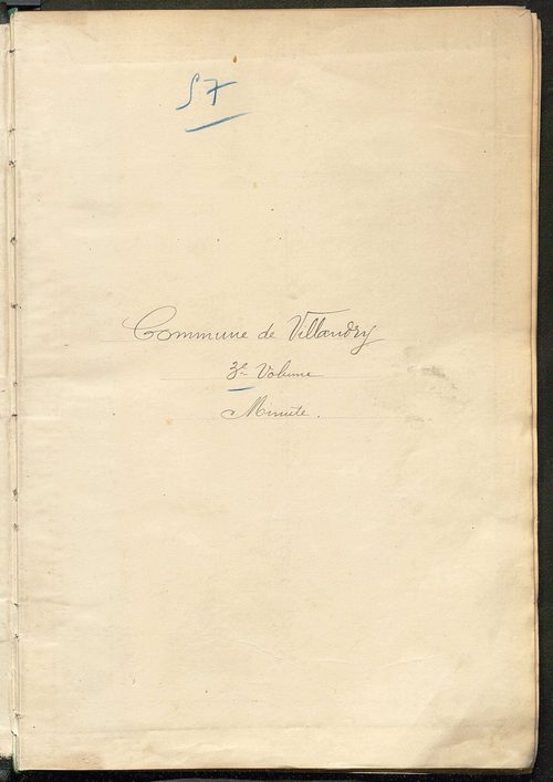 Matrice des propriétés non bâties, fol. 601 à 1200.