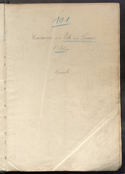Matrice des propriétés non bâties, fol. 501 à 1100.