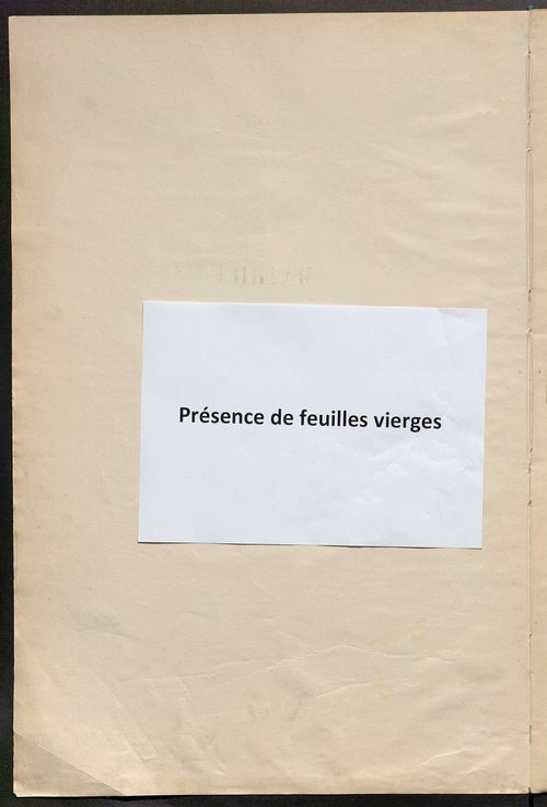 Matrice des propriétés bâties ; récapitulation ; table alphabétique des propriétaires.