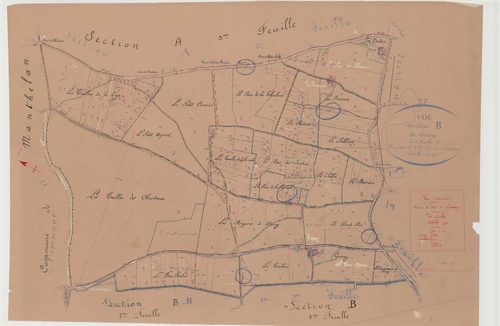 Section B, feuille 1
