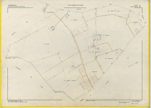 Section ZK, feuille avec extension sur Ciran