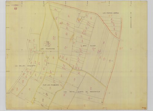 Sections BO et BV, planche 65
