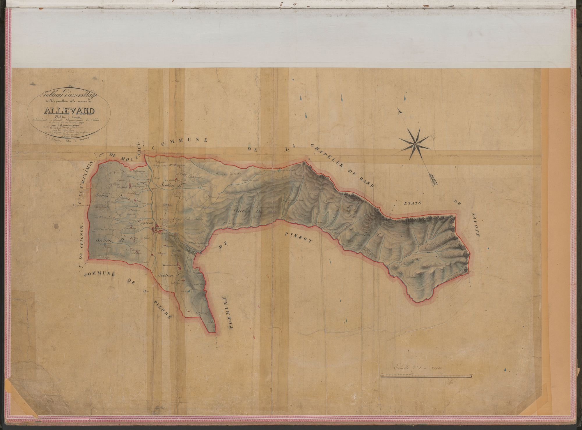 Document emprunté Tableau d'assemblage