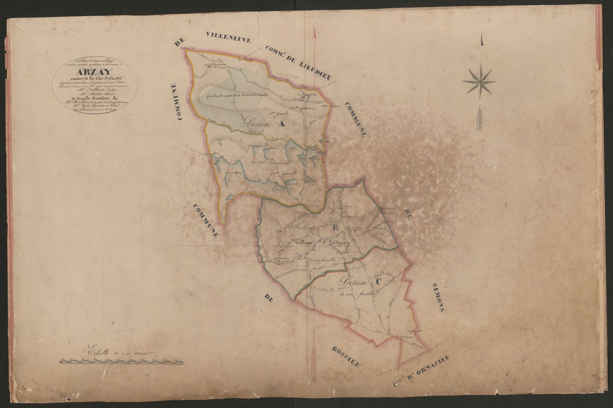 Document emprunté Tableau d'assemblage