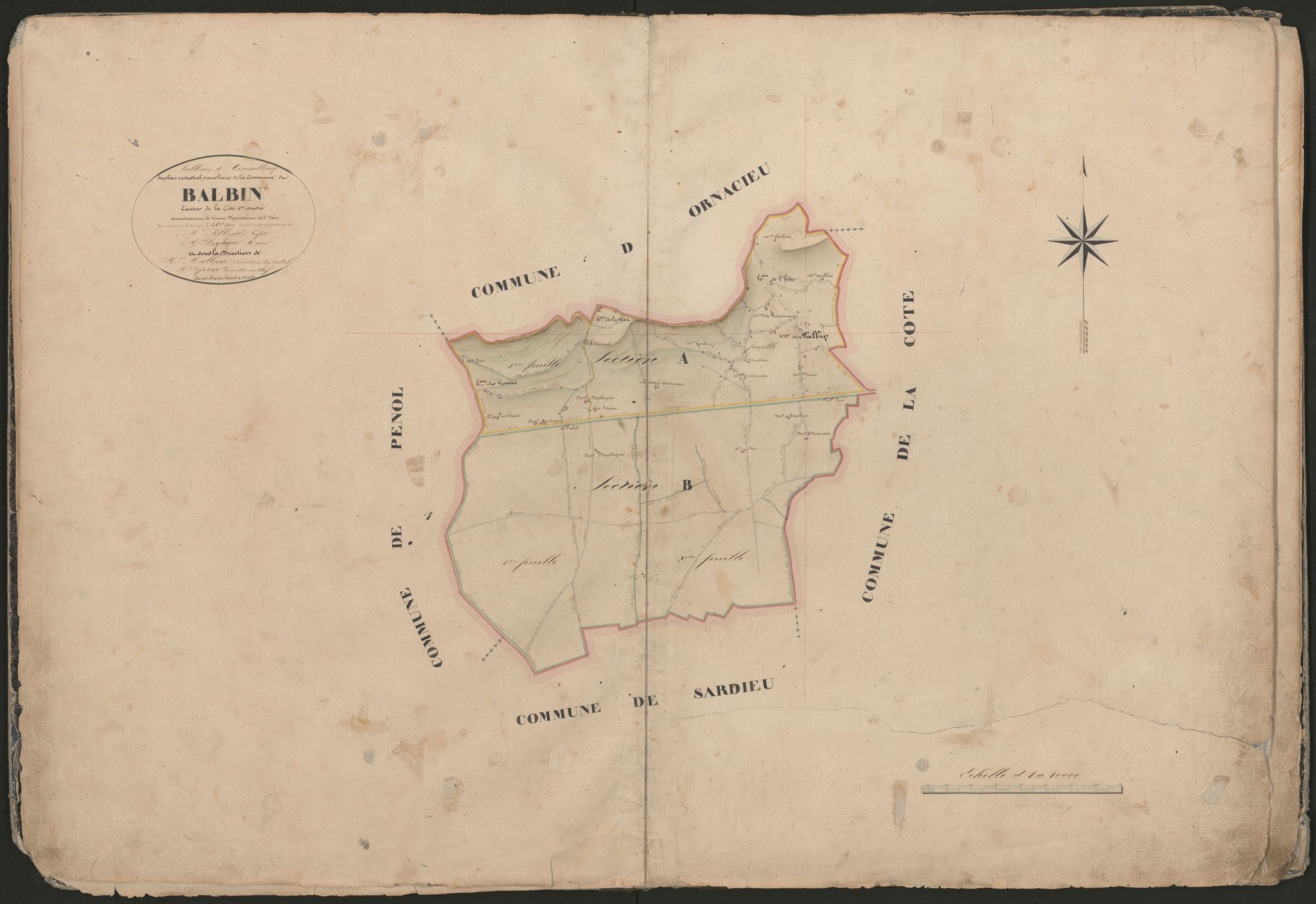 Document emprunté Tableau d'assemblage