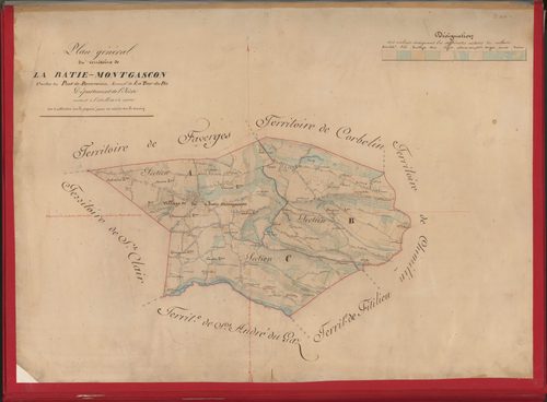 Document emprunté Tableau d'assemblage