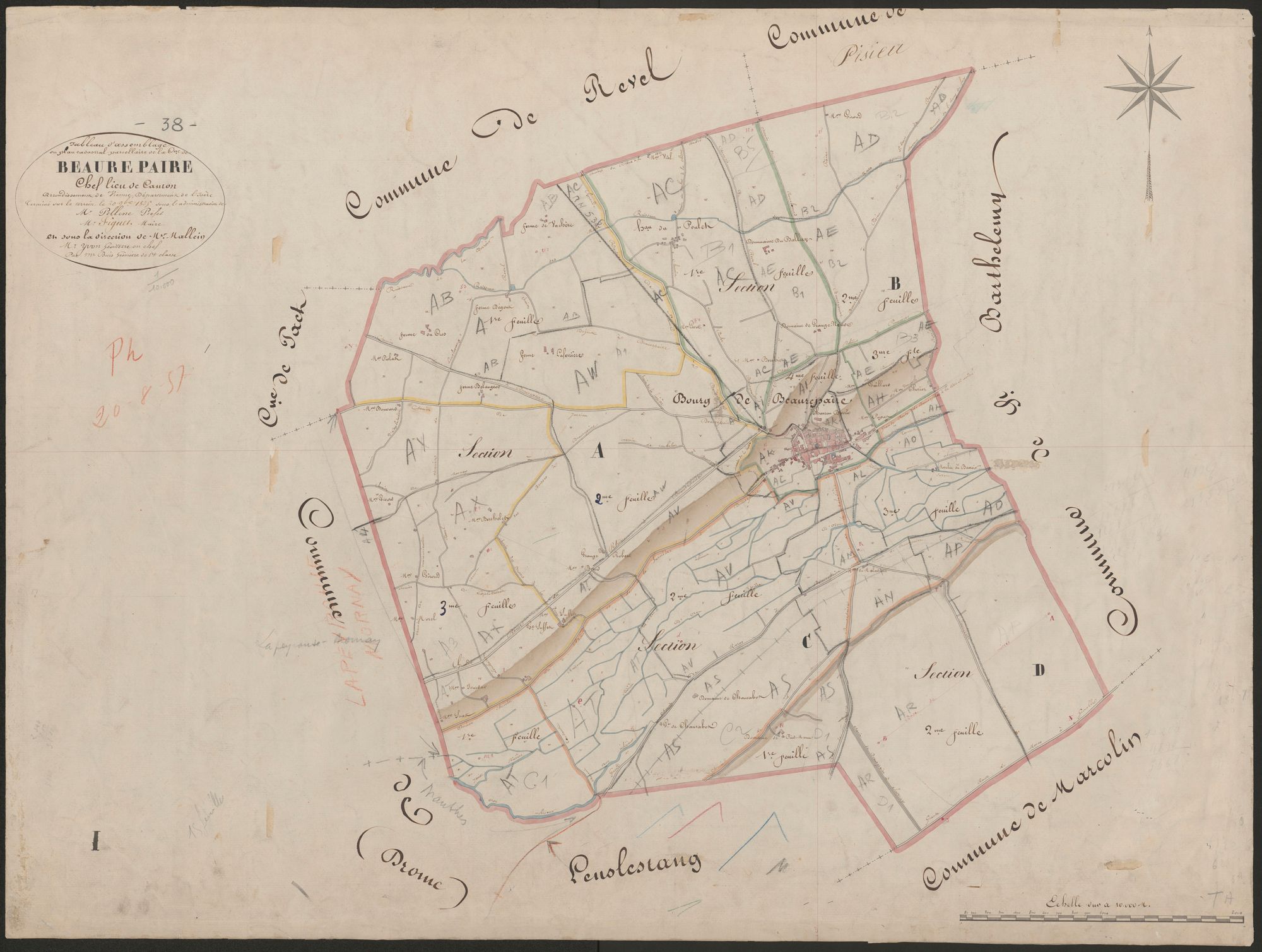 4P4/437 Tableau d'assemblage