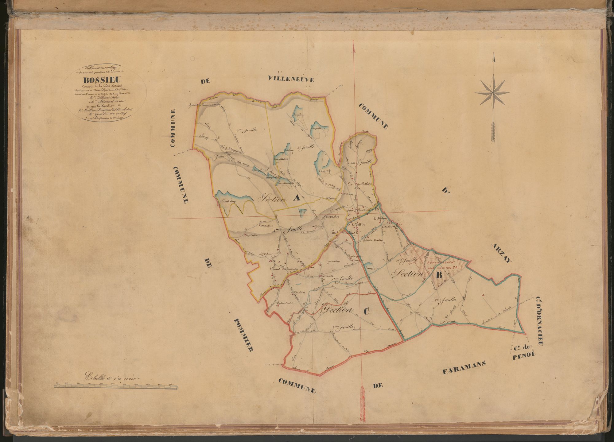 Document emprunté Tableau d'assemblage