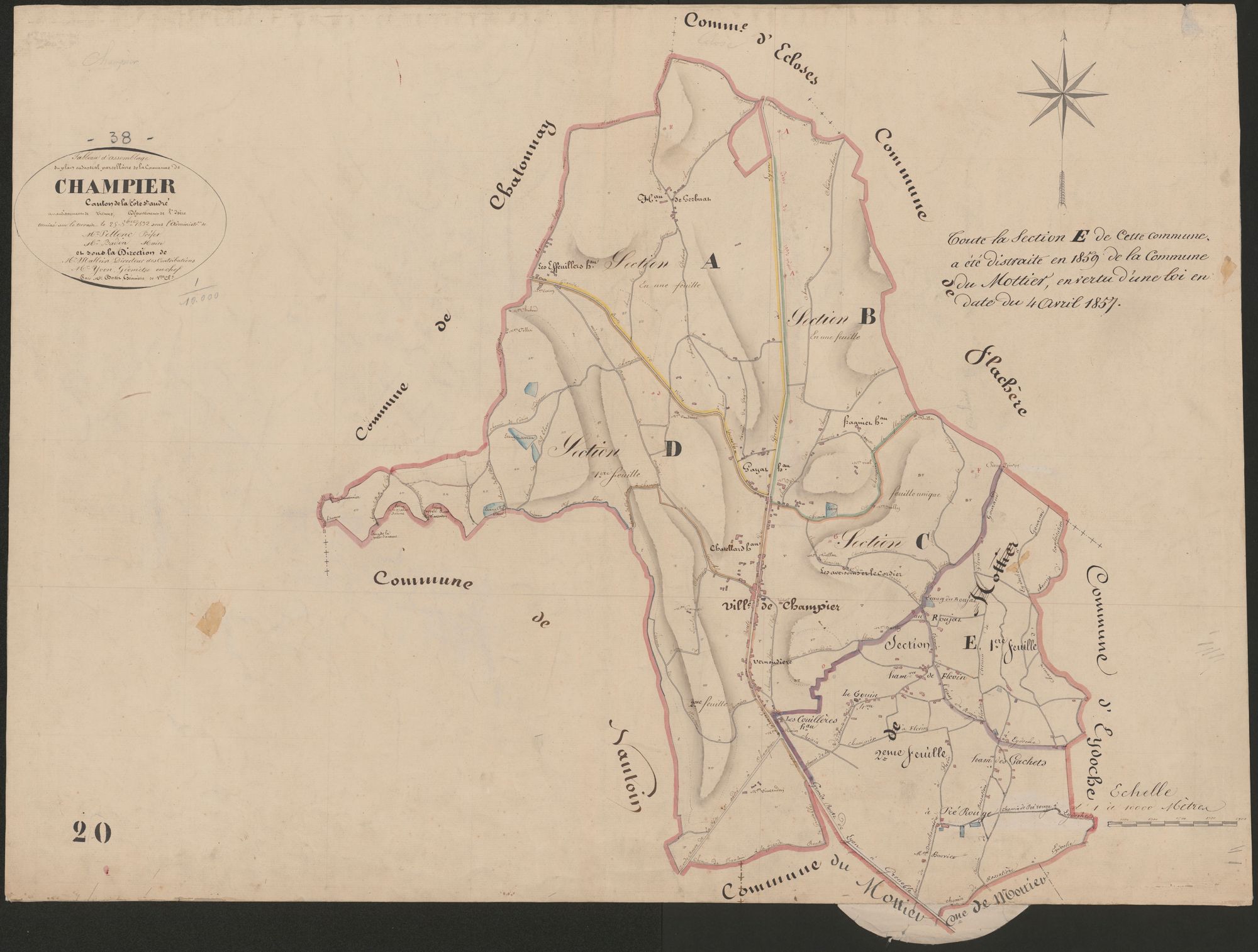 4P4/444 Tableau d'assemblage