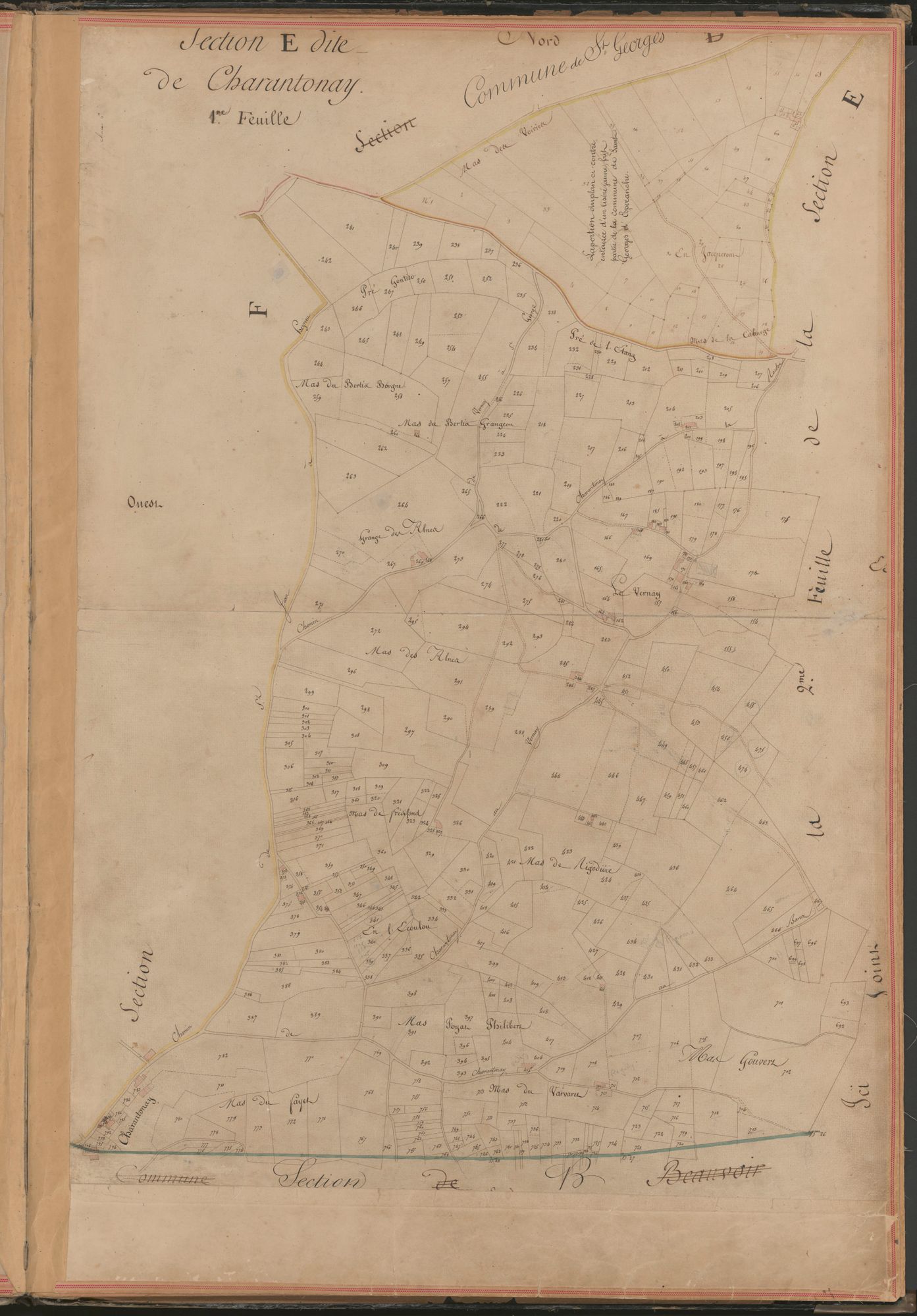 Document emprunté Section E