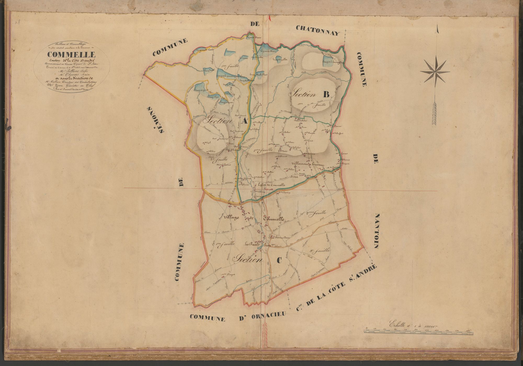 Document emprunté Tableau d'assemblage