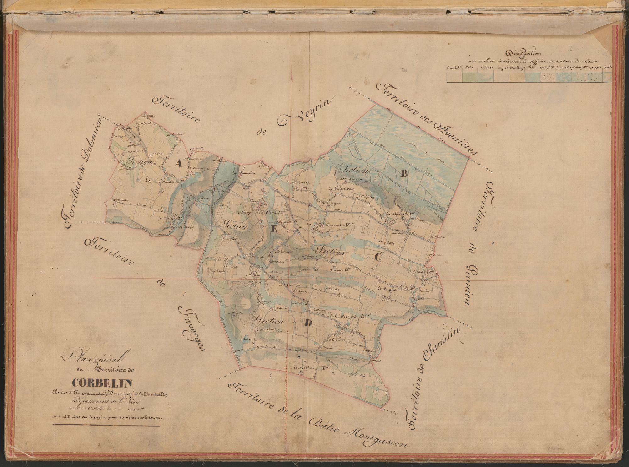 Document emprunté Tableau d'assemblage