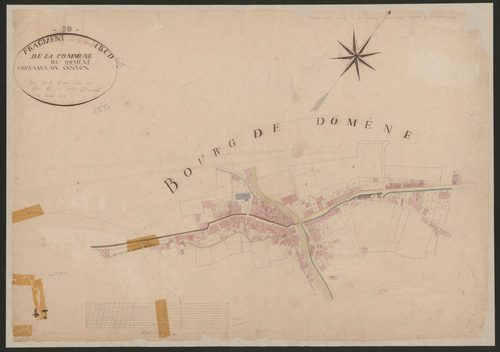 4P4/153 Fragments des sections A, B, C et D